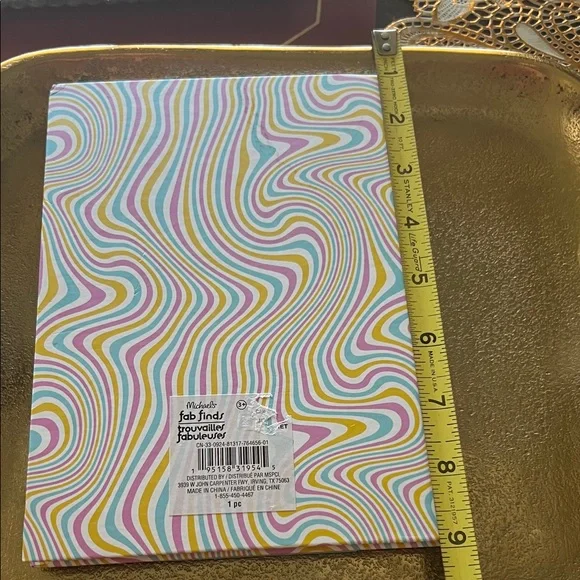 #1192: Colorful Cat Embroidered Art Journal Book - Picture 4 of 5